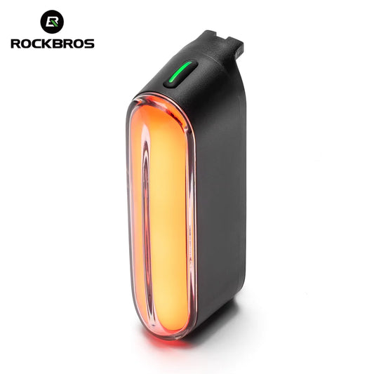 Bicycle Light Magnetically Absorbed Smart Brake Tail Light MTB Bike Lights Road Bike Night Tail Light Cycling Equipment