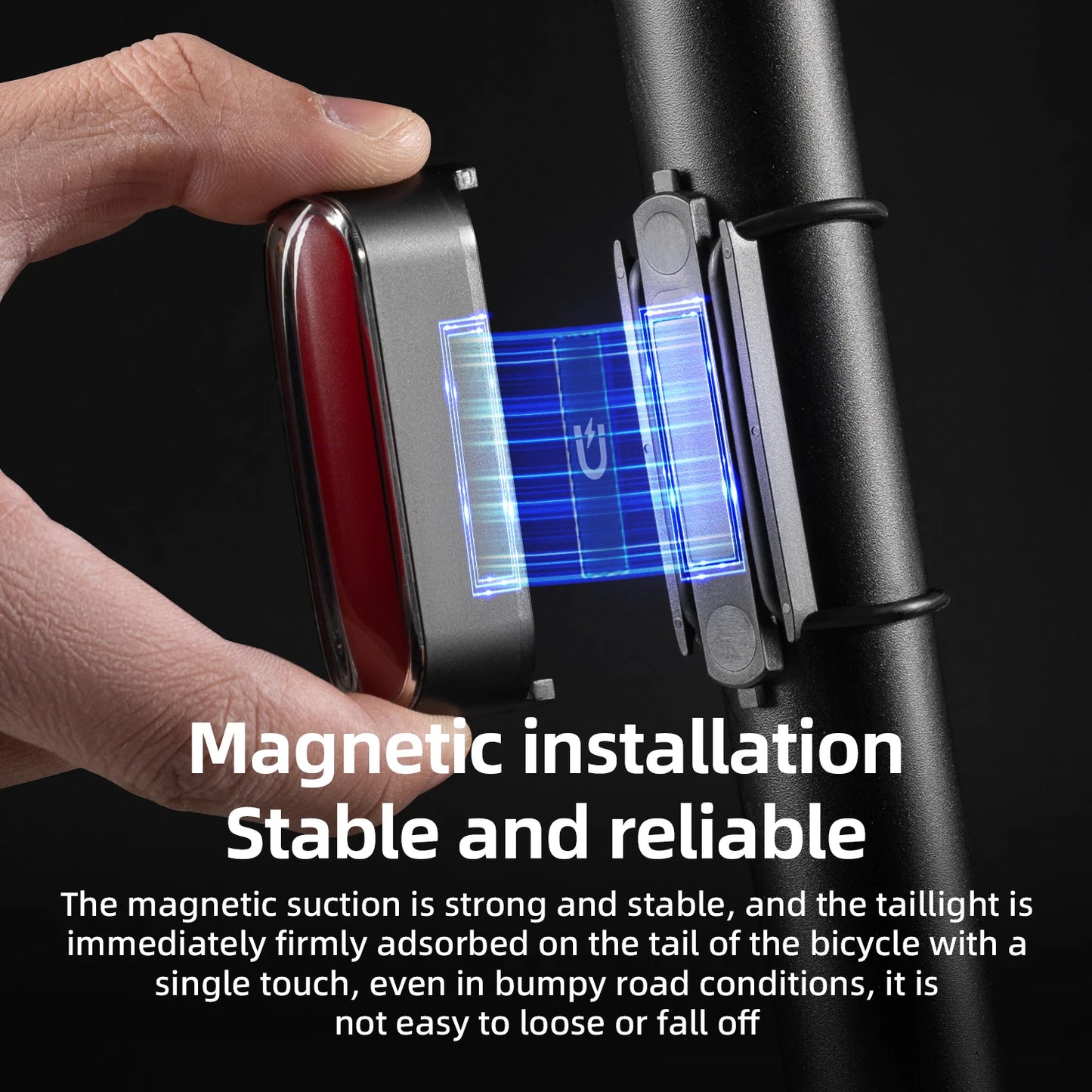 Bicycle Light Magnetically Absorbed Smart Brake Tail Light MTB Bike Lights Road Bike Night Tail Light Cycling Equipment
